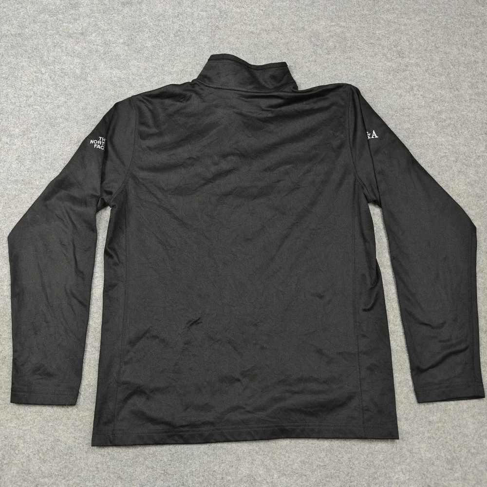 The North Face Pullover Mens Large Black 1/4 Zip Fleece Boston Scientific